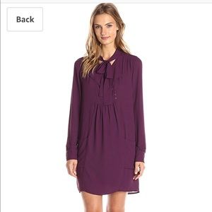 BCBGMAXAZRIA Damario Neck-Tie Dress